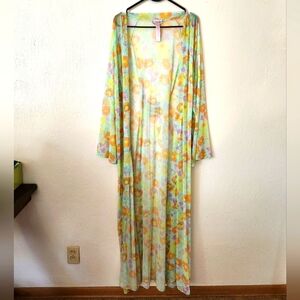 Savage X Fenty Floral Kimono XL